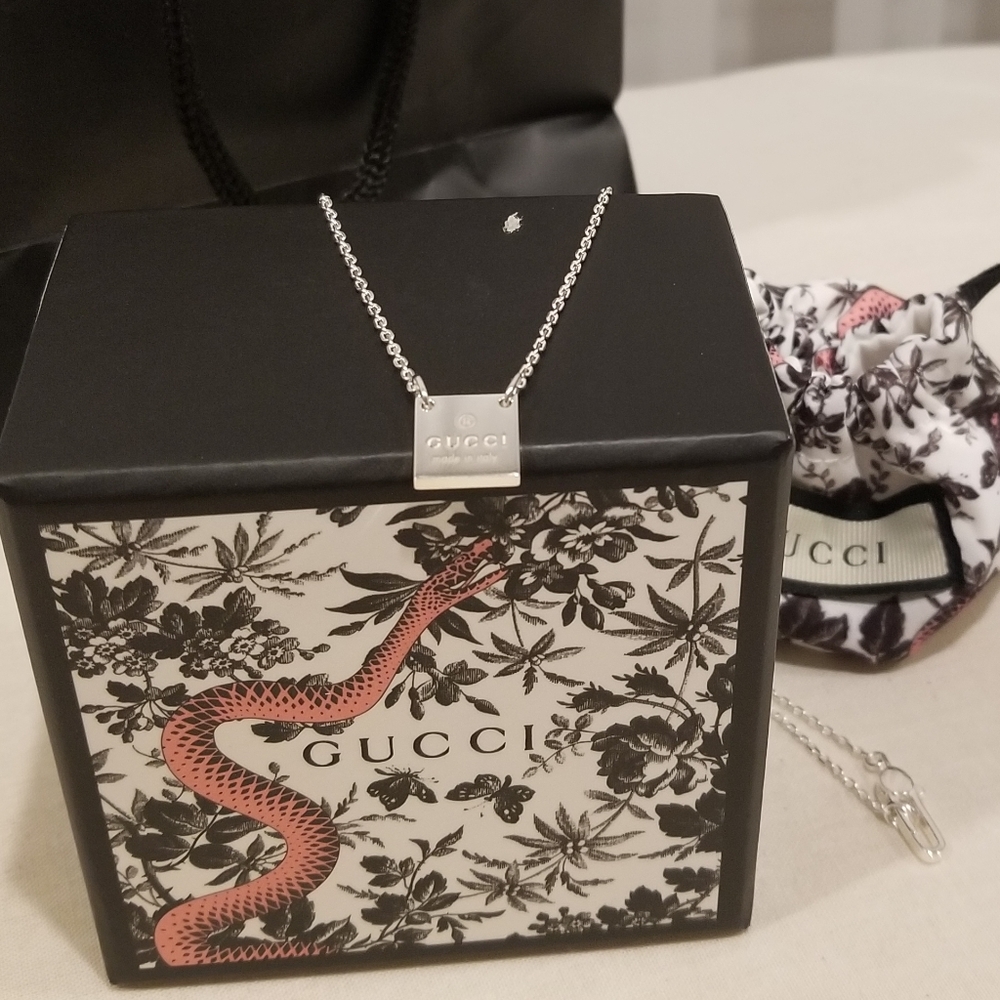 Authentic Gucci Sterling Silver Pendant